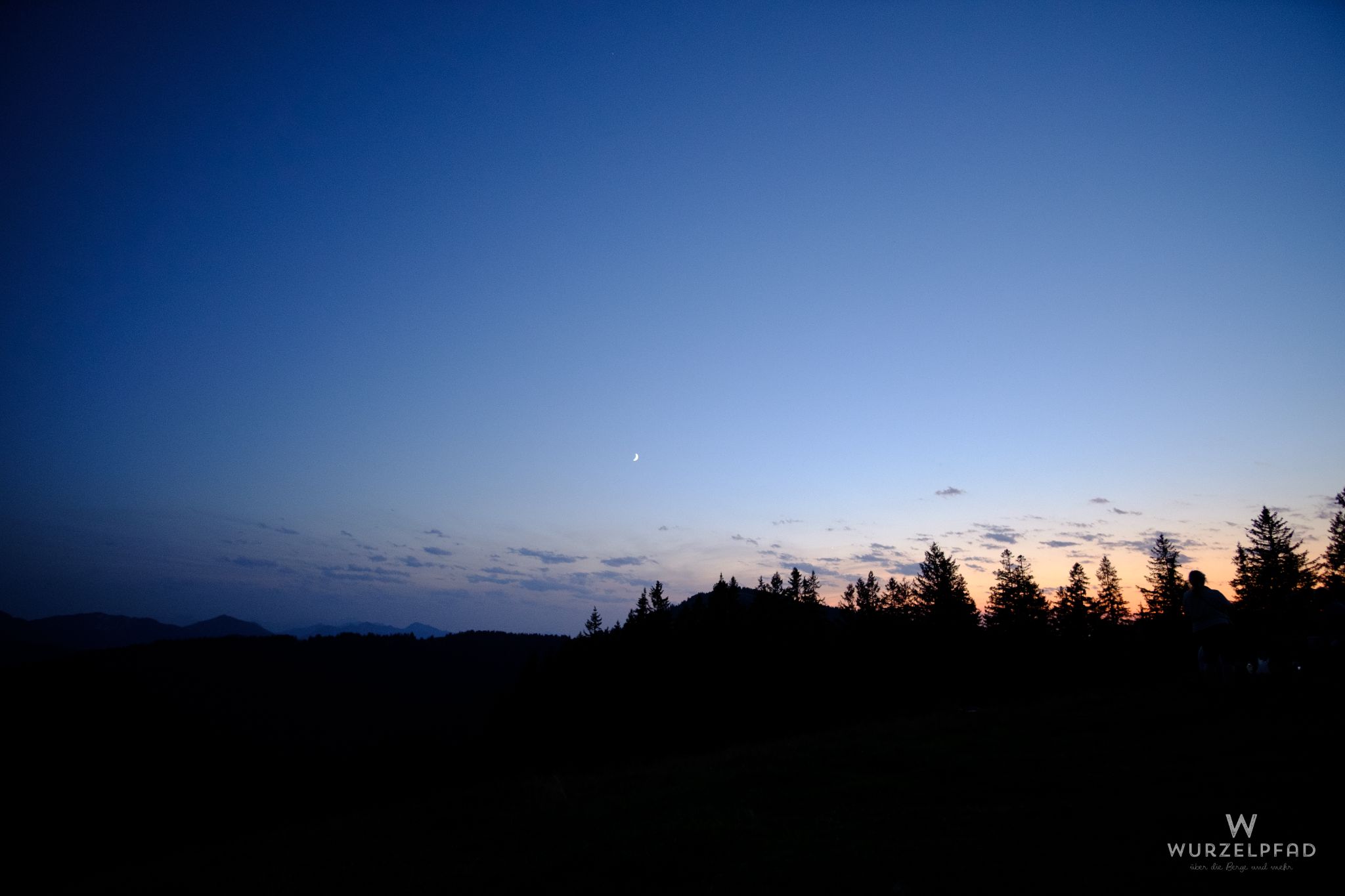 Mond über'm Zwiesel